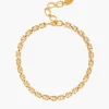 Ellis Chain Link Necklace ~ Gold