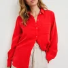 Ellis Shirt ~ Cherry