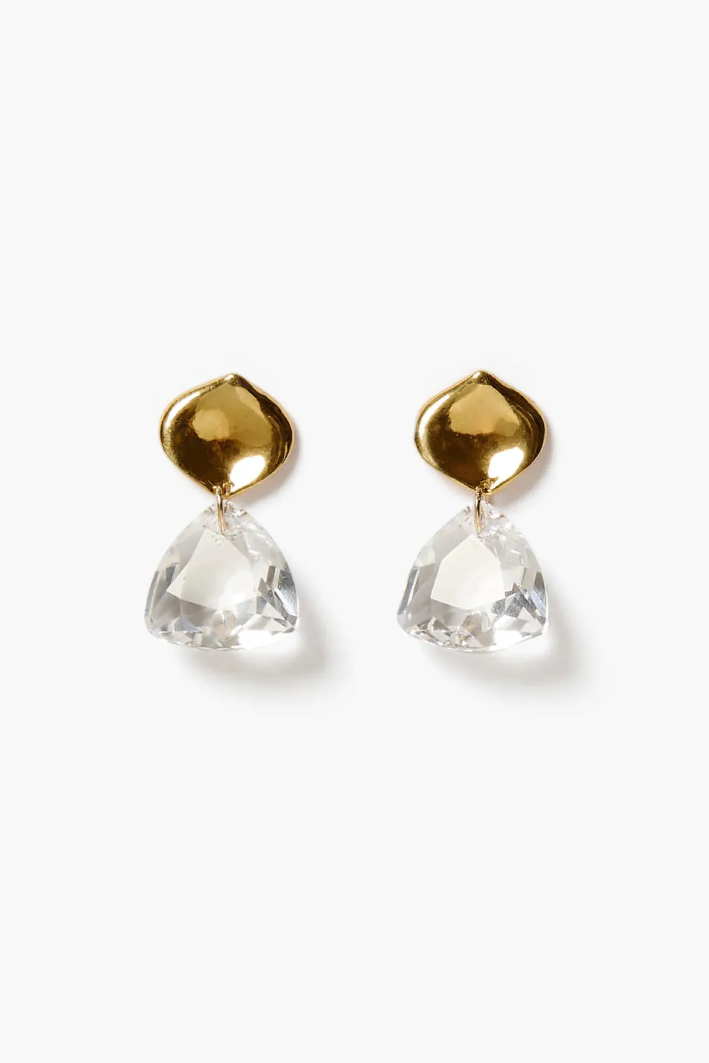 Emmanuelle Drop Earrings ~ Crystal