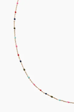 Enamel Bead Necklace