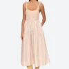 Evita Corset Embroidery Dress