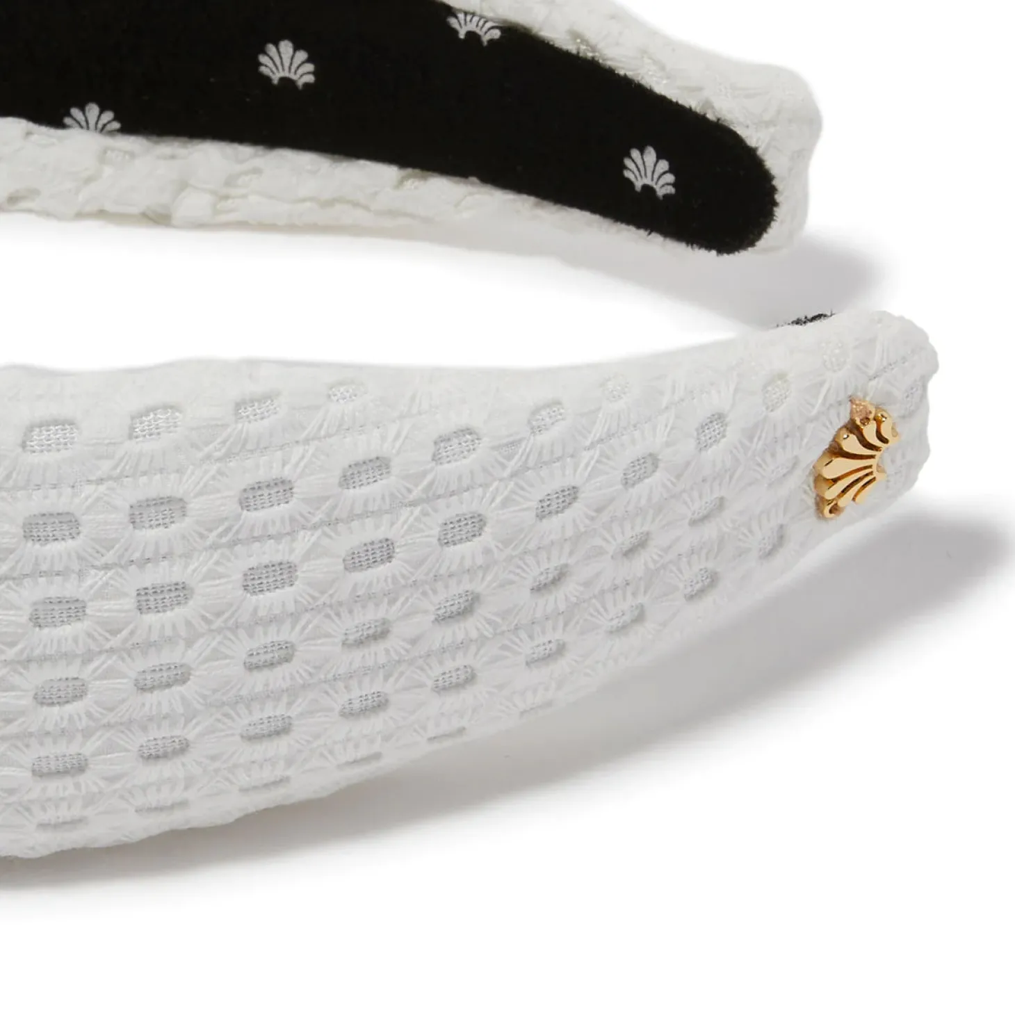 Eyelet Knotted Headband ~ Bianca