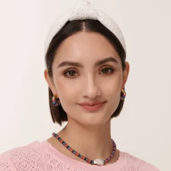 Eyelet Knotted Headband ~ Bianca