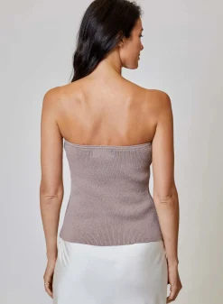 Farah Top ~ Taupe Haze
