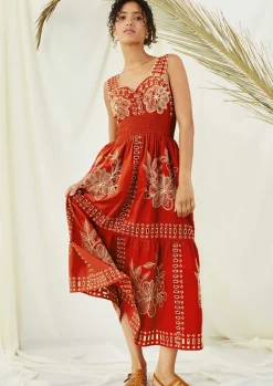 Fawn Dress ~ Terracotta