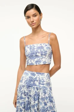 Federico Tank ~ Blue Toile