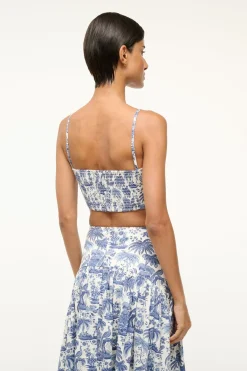 Federico Tank ~ Blue Toile