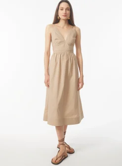 Floria Dress ~ Khaki