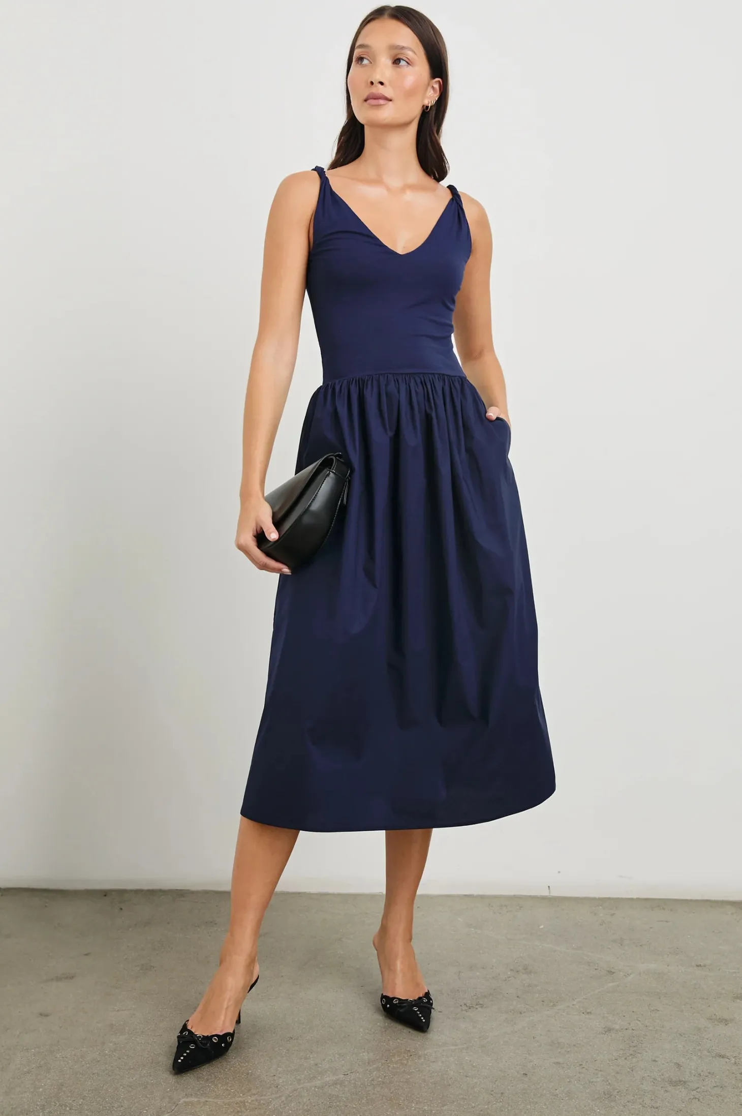 Franca Dress ~ Navy