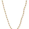 Fresh Water Pearl and Smoky Topaz Necklace