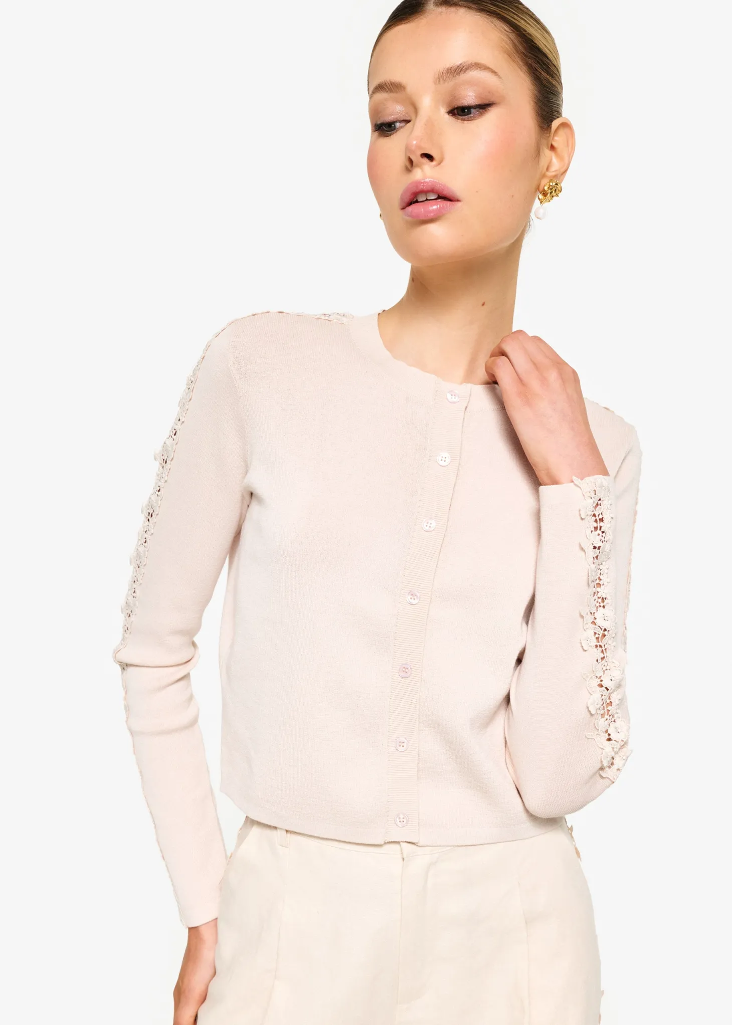 Garcia Cardigan ~ Bone