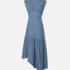 Gathered Tier Hem Dress ~ Eugenia