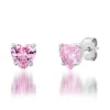 Glass Heart Studs