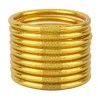 Gold All Weather Bangles