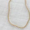 Gold Ball Layer Necklace