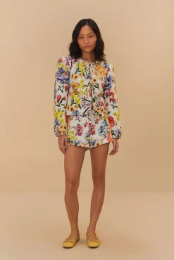 Greek Garden Off-White Jacket