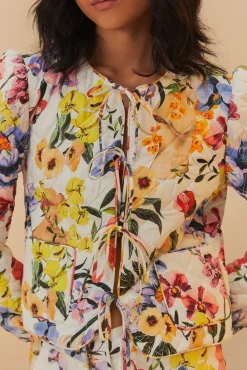 Greek Garden Off-White Jacket