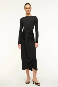 Gres Dress ~ Black