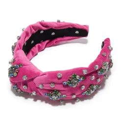 Harlequin Rainbow Knotted Twinkle Crystal Headband