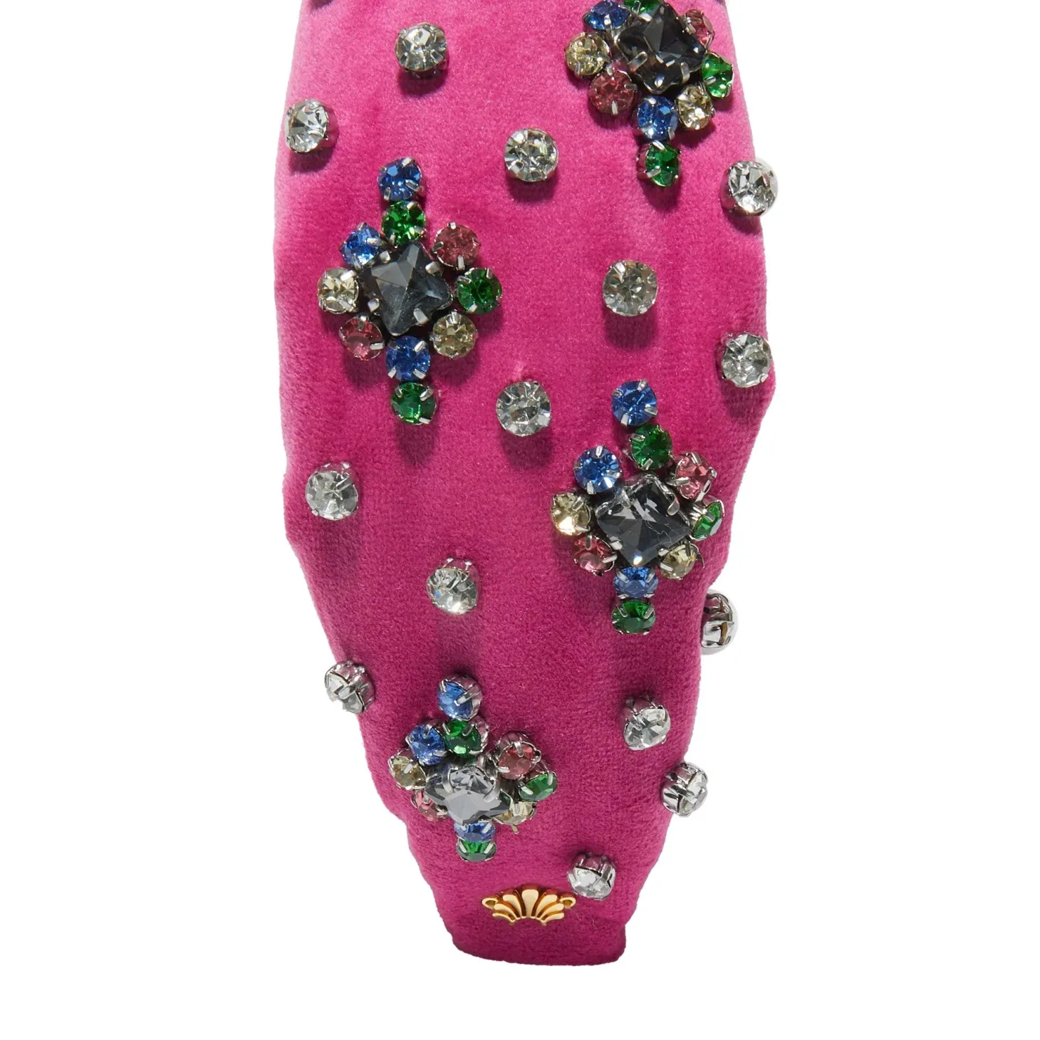 Harlequin Rainbow Knotted Twinkle Crystal Headband