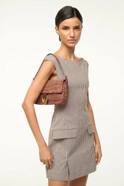 Harlow Bag ~ Mahogany Raffia