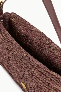 Harlow Bag ~ Mahogany Raffia