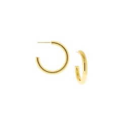 1 1/4" Hollow Post Hoop ~ Gold
