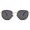 Hunter Ace Sunglasses ~ Flame/Gold/Grey