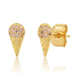 Ice Cream Cone Studs
