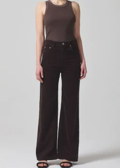 Isabel Rib Tank ~ Fig