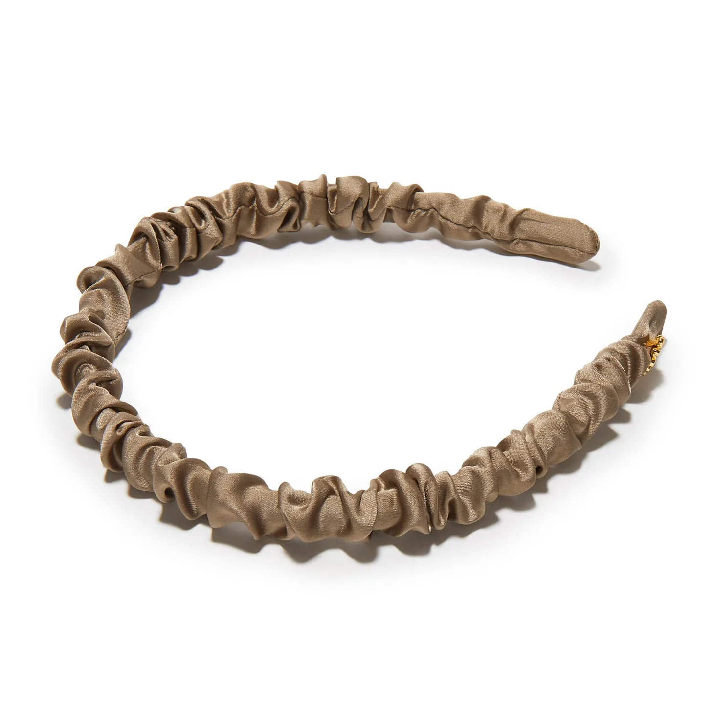 Jessie Silk Headband ~ Cacao