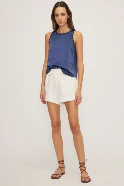 Kelsi Top ~ Summer Navy