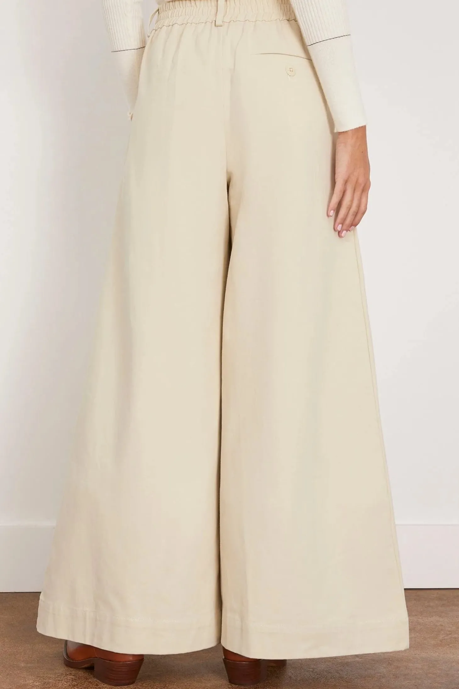 Kerith Solid Pants ~ Cream