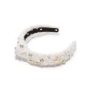 Kids Nutcracker Embellished Knotted Headband ~ Ivory