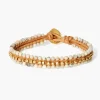 Koa Cuff Wrap Bracelet ~ Multi Brioche Agate