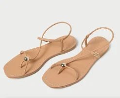 Lara Dune Leather Sandal