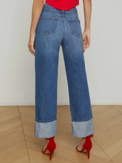 Leighton Cuffed Stovepipe Jean