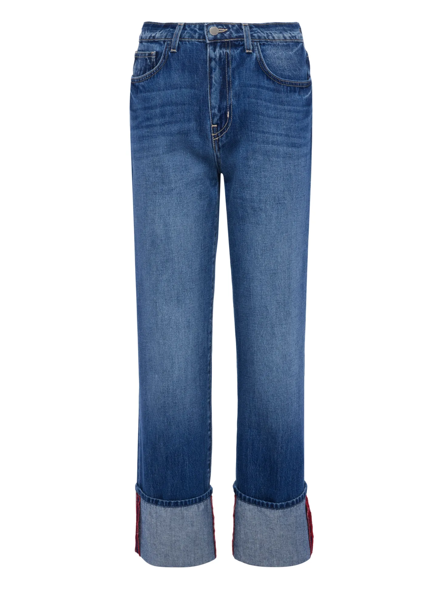 Leighton Cuffed Stovepipe Jean