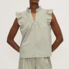 Liana Blouse~ Sage