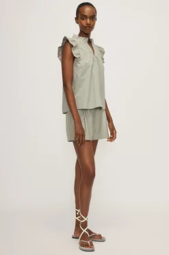Liana Blouse~ Sage
