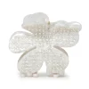 Lily Claw Clip ~ Crystal
