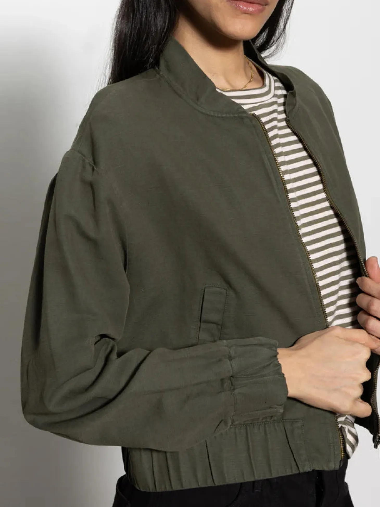 Linen Bomber ~ Kalamata