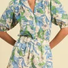 Loren Blouse ~ Oasis Floral