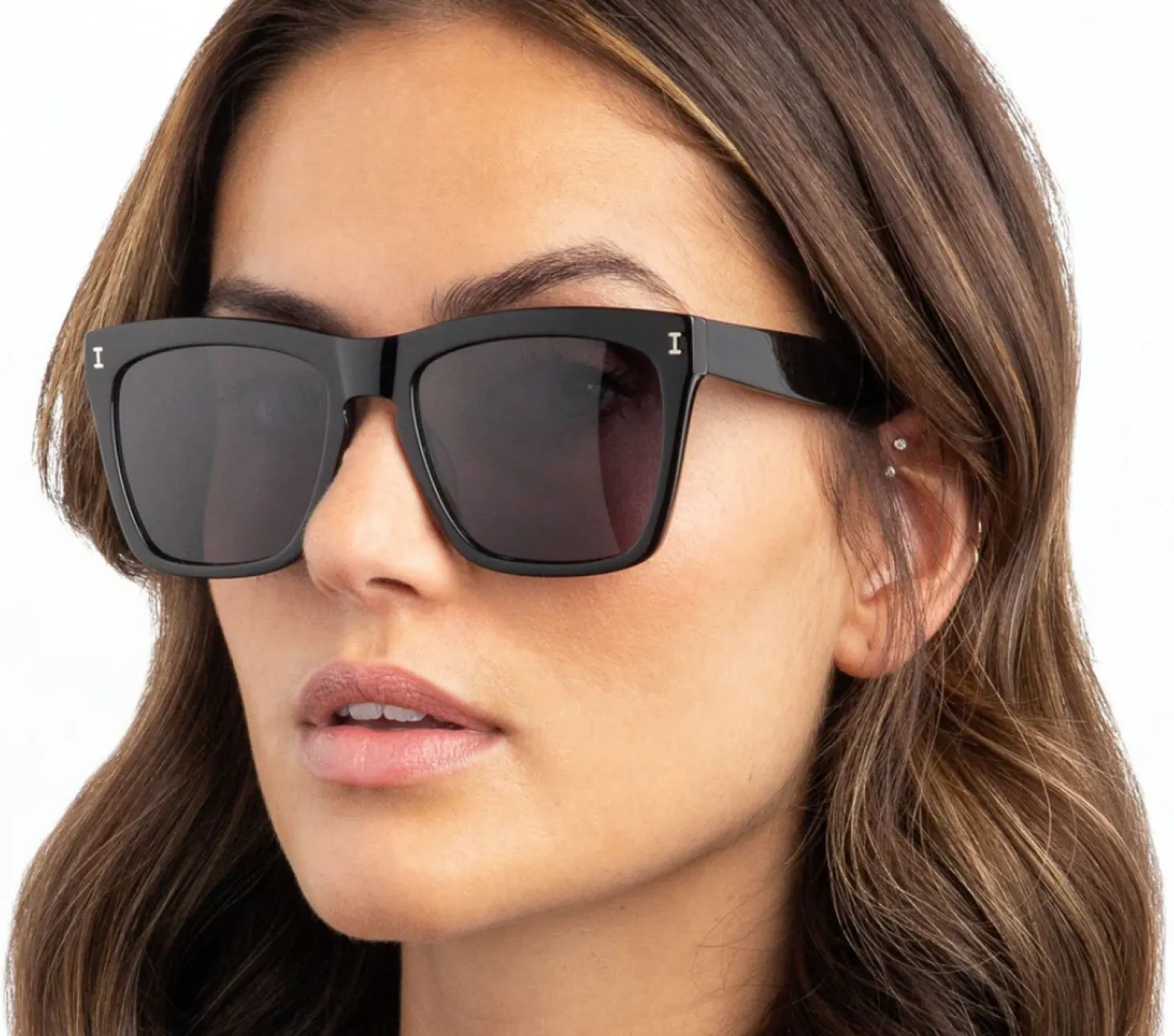 Los Feliz Sunglasses ~ Black/Grey