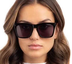 Los Feliz Sunglasses ~ Black/Grey