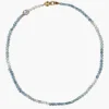 Lottie Necklace ~ Aquamarine Mix