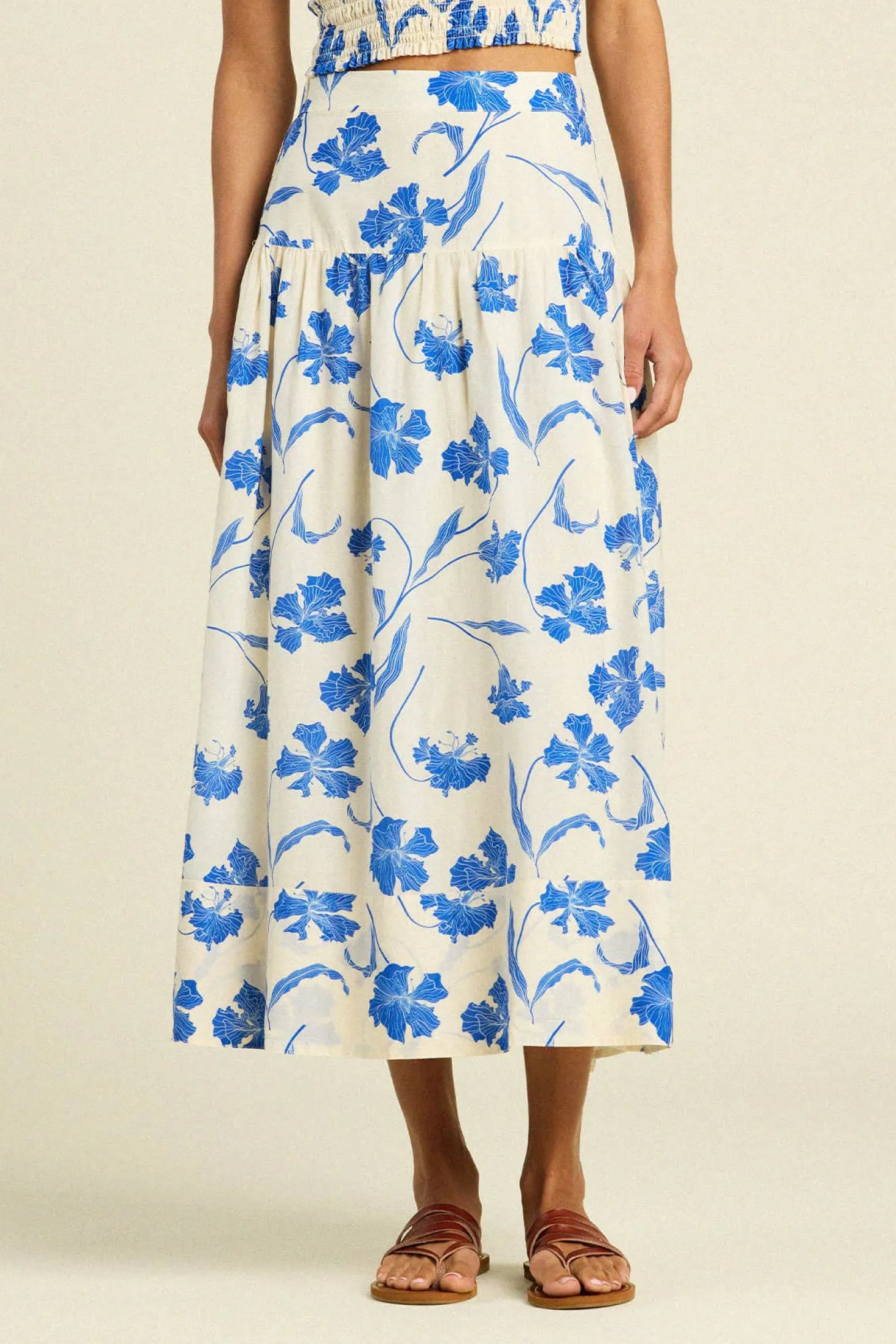 Lydia Skirt ~ Blue Iris