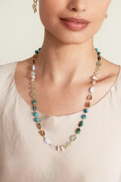 Maeve Necklace ~ Turquoise Mix