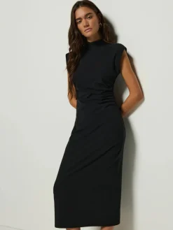 Marceline Midi Dress ~ Jet Black