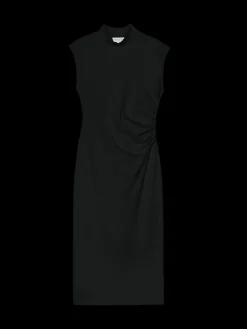 Marceline Midi Dress ~ Jet Black